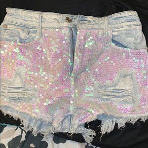 Sequence Jean shorts